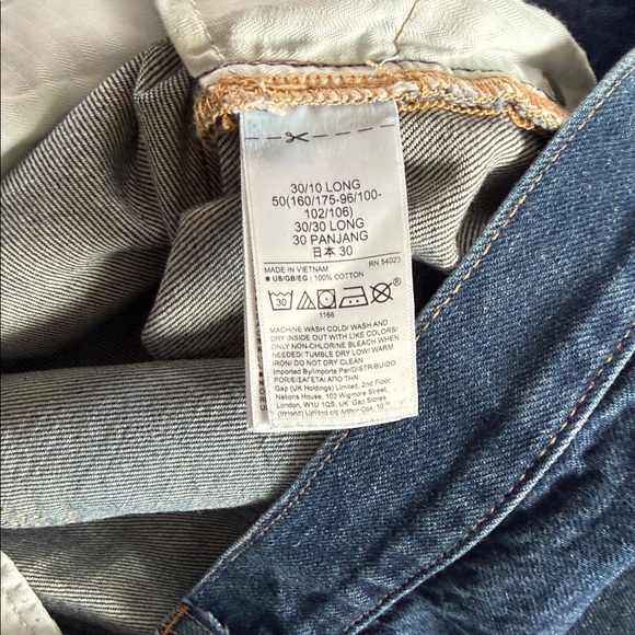 Gap Classic Blue Denim Jeans - Picture 3 of 9